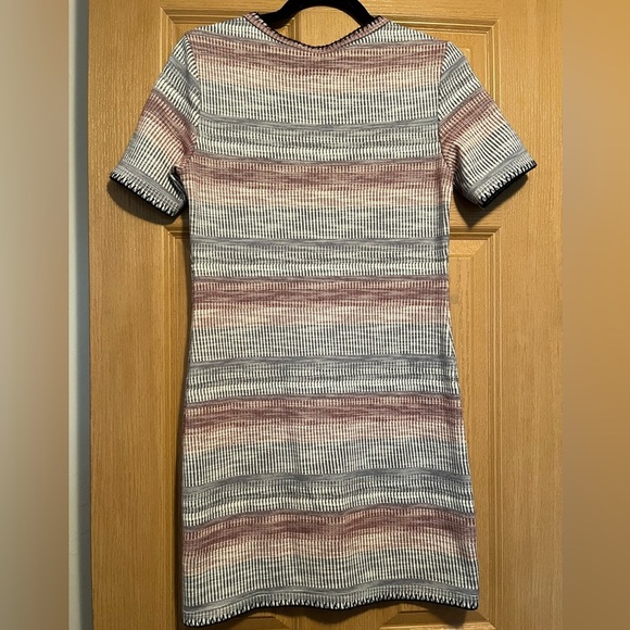 Striped Short Sleeve Dress - Picture 13 of 13